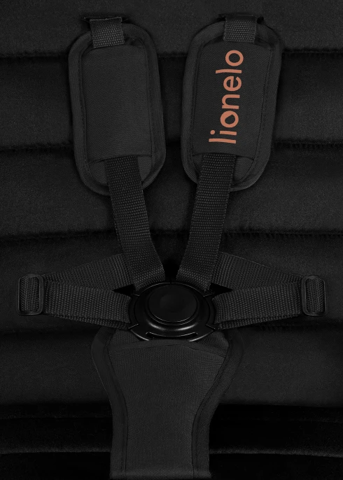Wózek spacerowy, od narodzin, amortyzowany - Mira Black Onyx - Lionelo