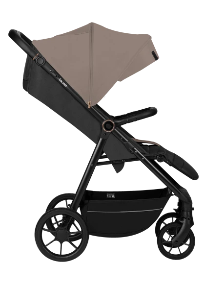 Wózek spacerowy, od narodzin, amortyzowany - Mira Beige Sand - Lionelo