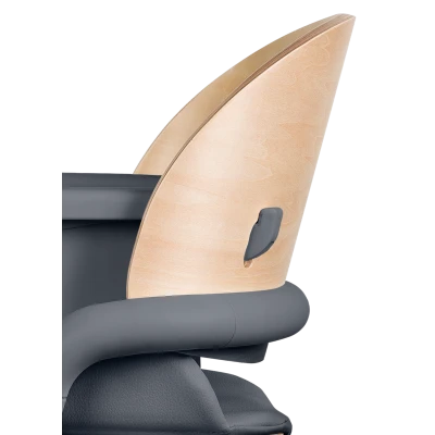 Drewniane Krzesełko 3w1 Celia Grey Wood | Regulacja 1 Ręką