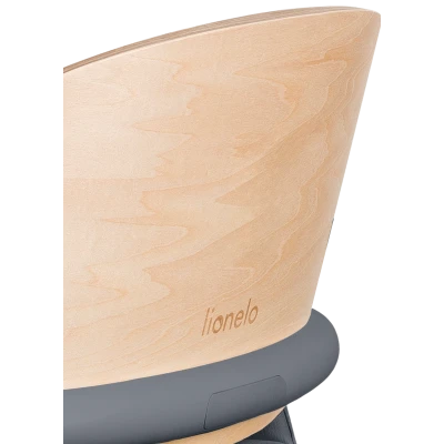 Drewniane Krzesełko 3w1 Celia Grey Wood | Regulacja 1 Ręką