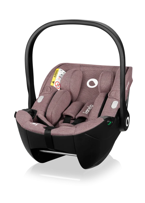 Fotelik Moxie i-Size Pink Mauve | Nosidełko z bambusem 40-87cm