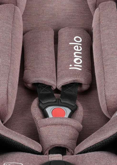 Fotelik Moxie i-Size Pink Mauve | Nosidełko z bambusem 40-87cm