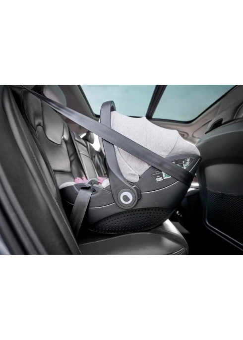 Fotelik Moxie i-Size Pink Mauve | Nosidełko z bambusem 40-87cm