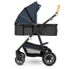 Lionelo Amber 2 w 1 Blue Navy — wózek wielofunkcyjny