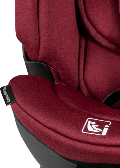 Fotelik samochodowy Bastiaan RWF i-Size Red Burgundy - Lionelo