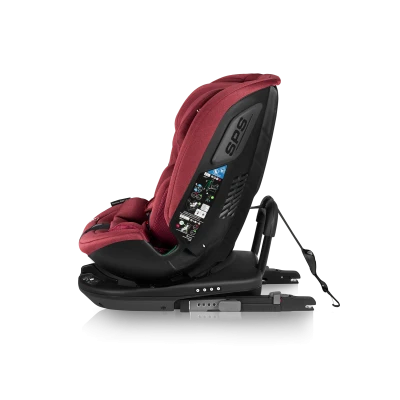 Fotelik samochodowy Bastiaan RWF i-Size Red Burgundy - Lionelo