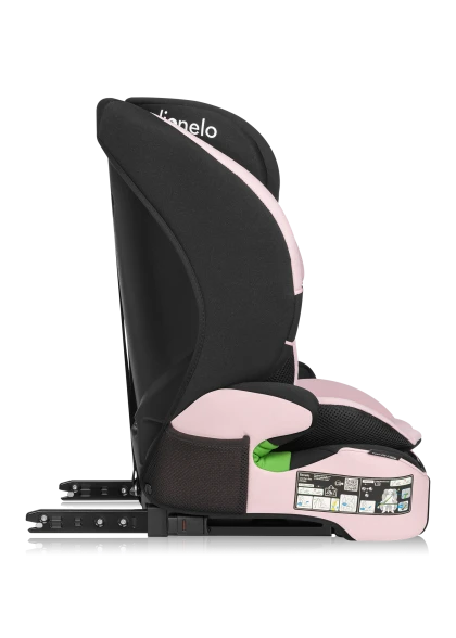 Fotelik samochodowy Levi Fix i-Size Pink Baby - Lionelo