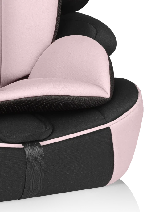 Fotelik samochodowy Levi Fix i-Size Pink Baby - Lionelo