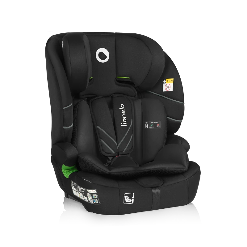 Fotelik samochodowy Levi Fix i-Size Black Carbon - Lionelo