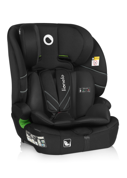 Fotelik samochodowy Levi Fix i-Size Black Carbon - Lionelo