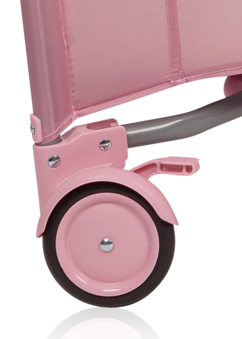 Kojec dla Dziewczynki Mille Plus | Wygodny materac Materac 3D