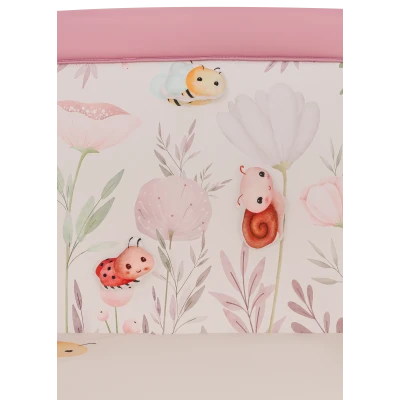 Kojec dla Dziewczynki Mille Plus | Wygodny materac Materac 3D