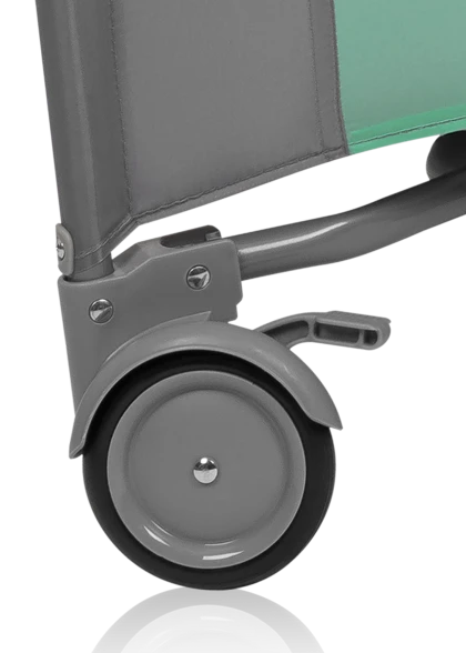 Kojec dziecięcy Mille Plus Grey Green - Lionelo