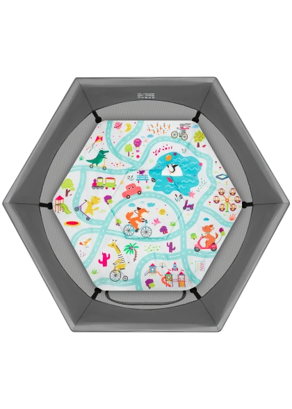 Kojec dziecięcy Roel Plus Multicolor - Lionelo