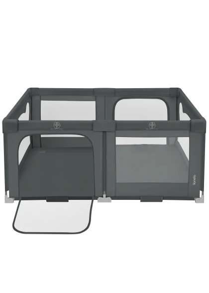 Kojec składany Florence Grey Graphite - Lionelo