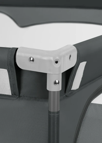 Kojec składany Florence Grey Graphite - Lionelo
