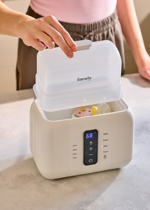 Podgrzewacz i sterylizator do butelek Thermup Duo Lionelo