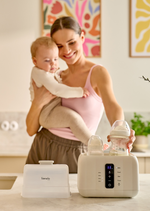 Podgrzewacz i sterylizator do butelek Thermup Duo Lionelo