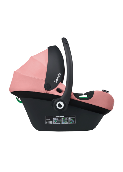 lionelo Astrid i-Size Pink Coral — Fotelik samochodowy | Opinie i cena
