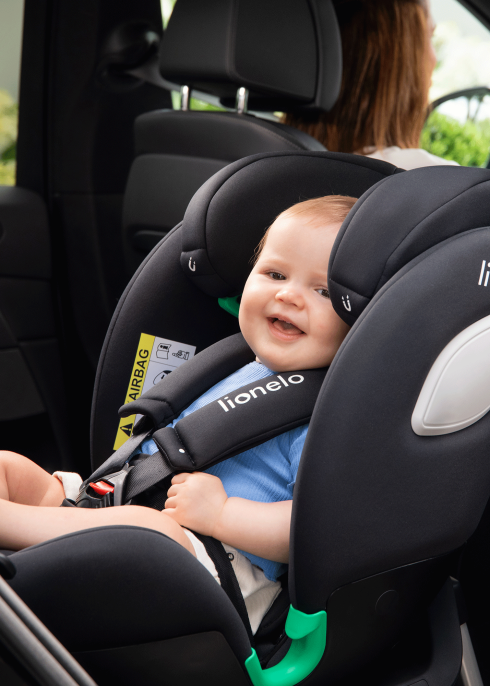 Lionelo ​​Braam I-size Black Carbon — Fotelik samochodowy|Opinie i cena