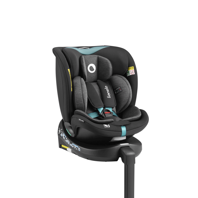 Lionelo Navy i-Size Black Turquoise — Fotelik samochodowy | Opinie i cena