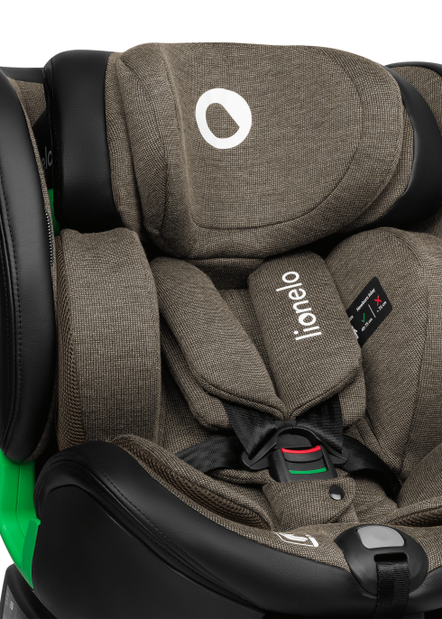 lionelo ​​Harmony i-Size Green Olive Leather — Fotelik samochodowy | Opinie i cena