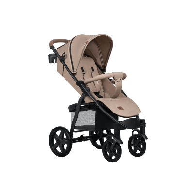 Wózek spacerowy lekki, składany, do 22 kg - Annet Plus Beige Sand - Lionelo