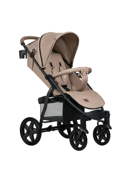 Wózek spacerowy lekki, składany, do 22 kg - Annet Plus Beige Sand - Lionelo