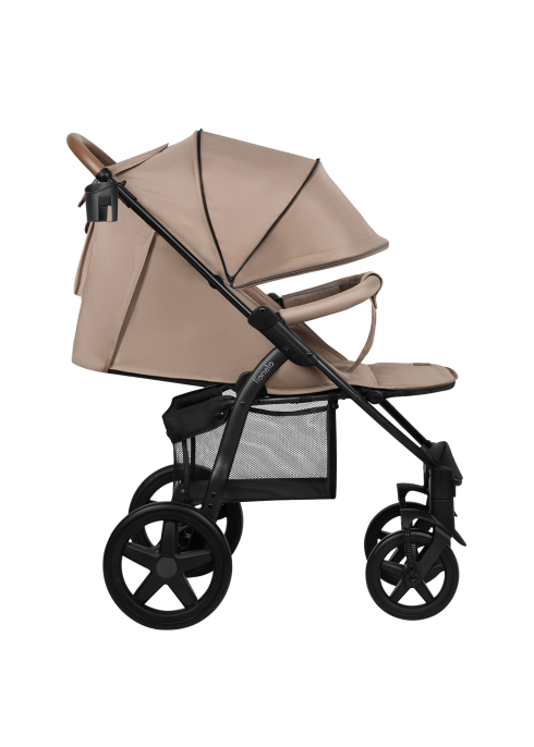 Wózek spacerowy lekki, składany, do 22 kg - Annet Plus Beige Sand - Lionelo
