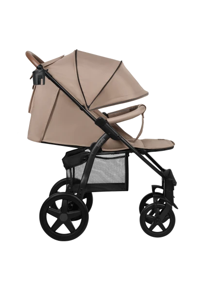Wózek spacerowy lekki, składany, do 22 kg - Annet Plus Beige Sand - Lionelo