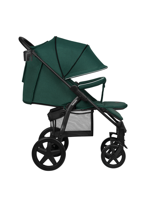 Wózek spacerowy lekki, składany, do 22 kg - Annet Plus Green Forest - Lionelo