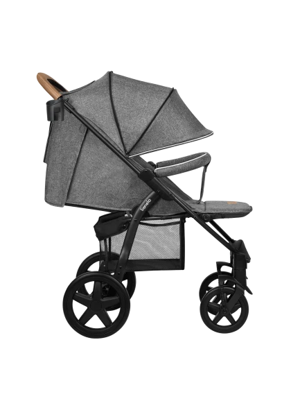 Wózek spacerowy lekki, składany, do 22 kg - Annet Plus Stone Caramel - Lionelo