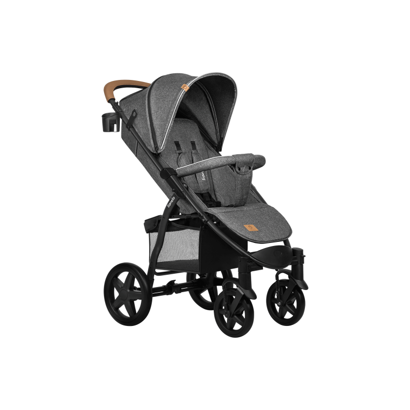 Wózek spacerowy lekki, składany, do 22 kg - Annet Plus Stone Caramel - Lionelo