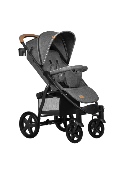 Wózek spacerowy lekki, składany, do 22 kg - Annet Plus Stone Caramel - Lionelo