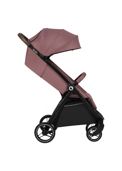 Wózek spacerowy 8,5 kg, składanie jedną ręką, amortyzowany - Ingrid Pink Mauve - Lionelo