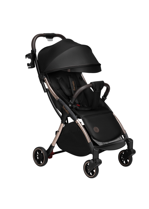 Lionelo Julie One Black Gold - wózek spacerowy