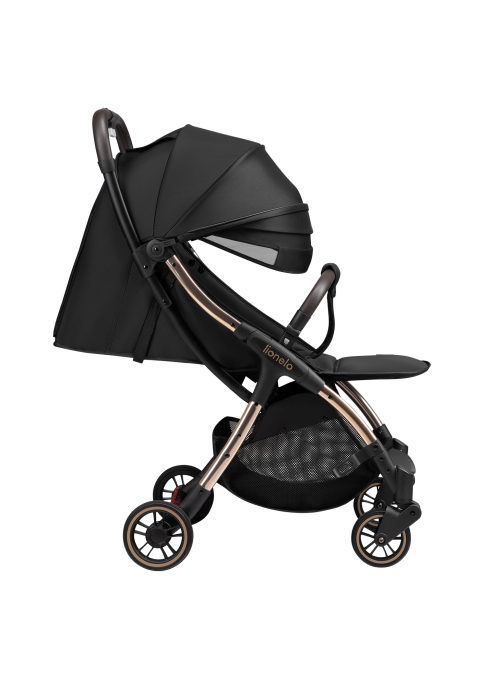 Lionelo Julie One Black Gold - wózek spacerowy