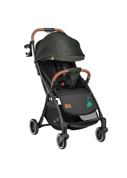 Wózek spacerowy 6,6 kg, od narodzin, do 22 kg - Julie One Tropical Green - Lionelo