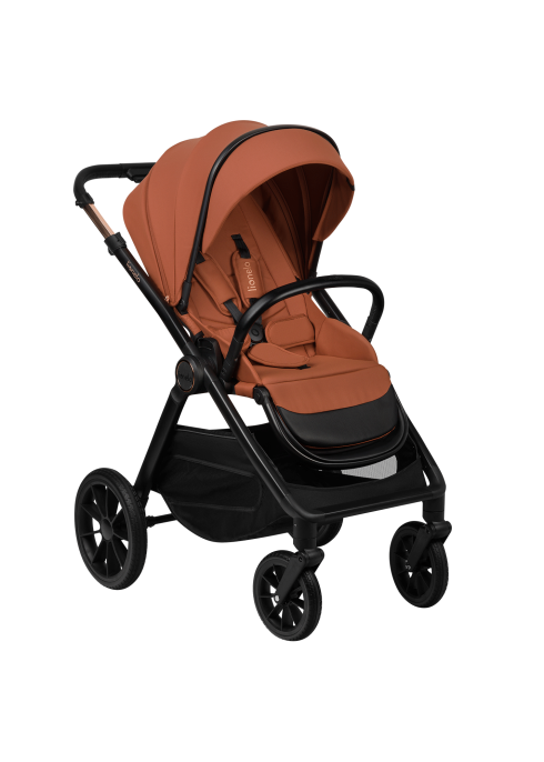 Lionelo Layla 2w1 Brown Rust — Wózek wielofunkcyjny | Opinie i cena