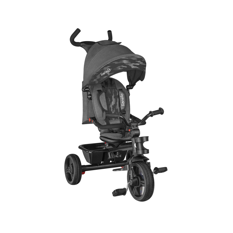 Lionelo Haari Stone Grey — rowerek trójkołowy