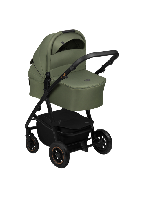 Lionelo Amber Plus 2 w 1 Green Forest — Wózek wielofunkcyjny | Opinie i cena