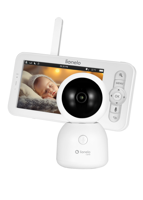 Niania elektroniczna Lionelo Babyline 9.2 AI | Kamera Full HD