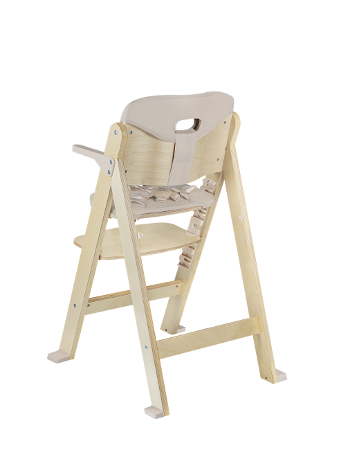Krzesełko do karmienia Floris Beige Natural - Lionelo