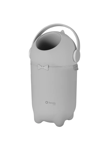 Kosz na pieluchy Purebin Grey - Lionelo