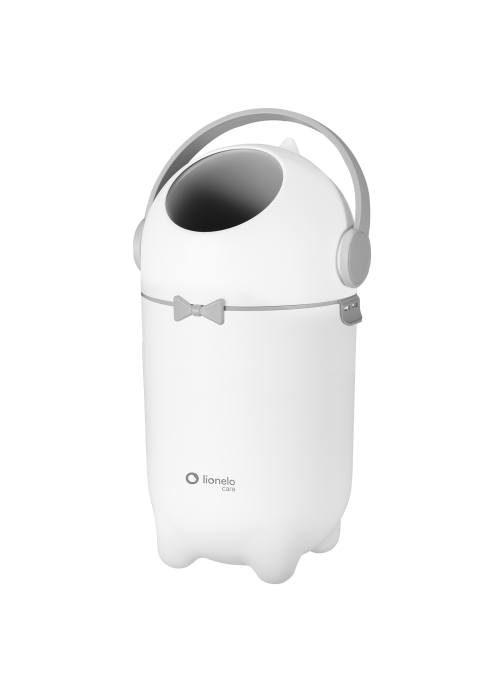 Kosz na pieluchy Purebin White - Lionelo