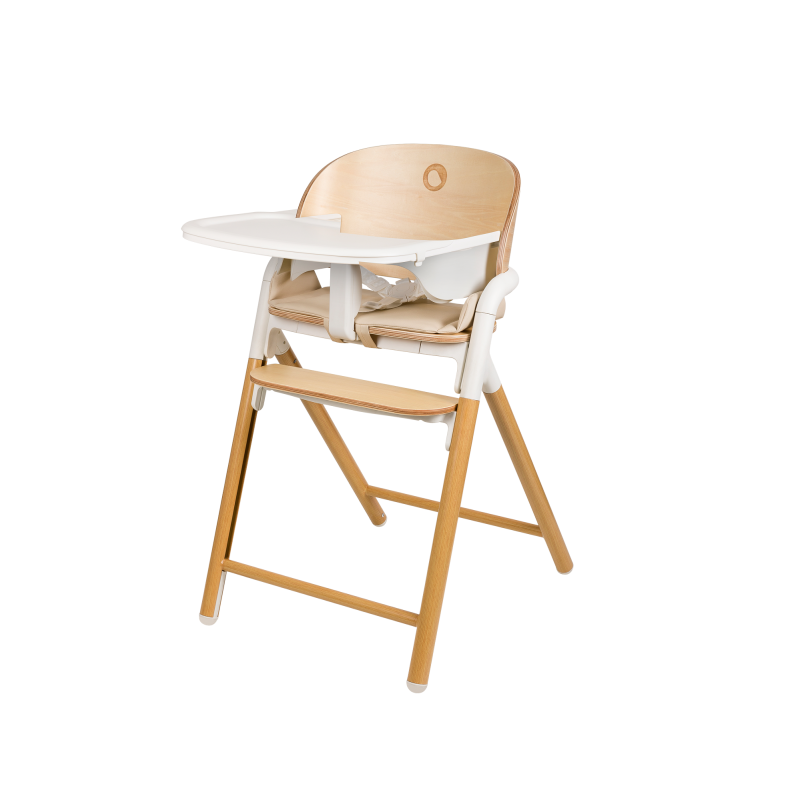 Krzesełko Rosnące z Dzieckiem Celia White Natural