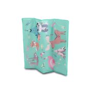 Lionelo Lene Green Turquoise — Kojec dla dziecka