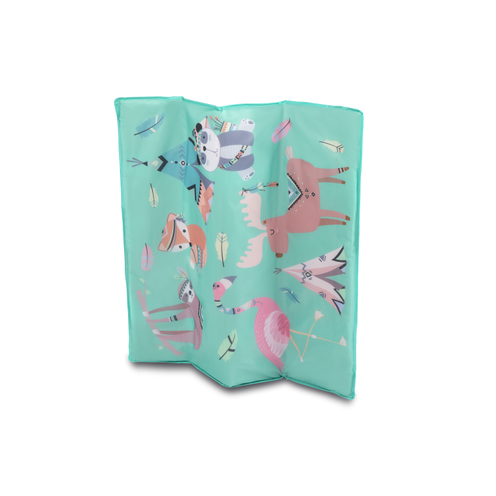 Lionelo Lene Green Turquoise — kojec dla dziecka