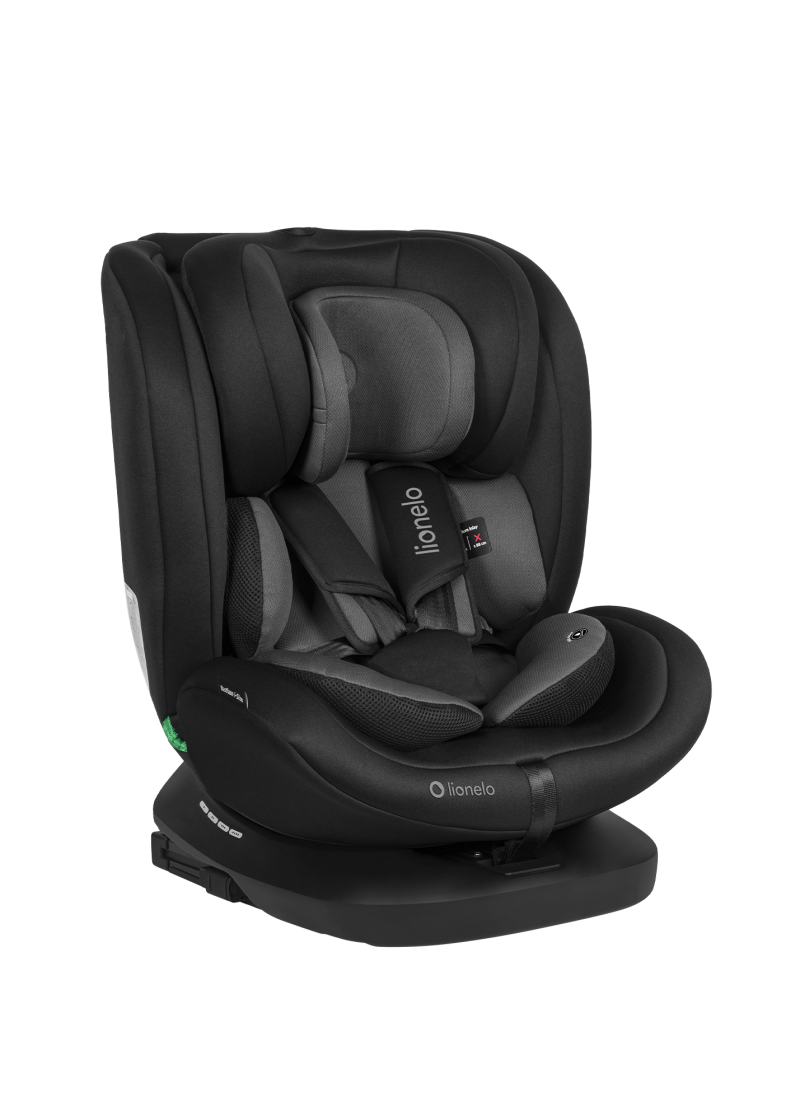 Fotelik samochodowy Bastiaan i-Size Black Grey - Lionelo