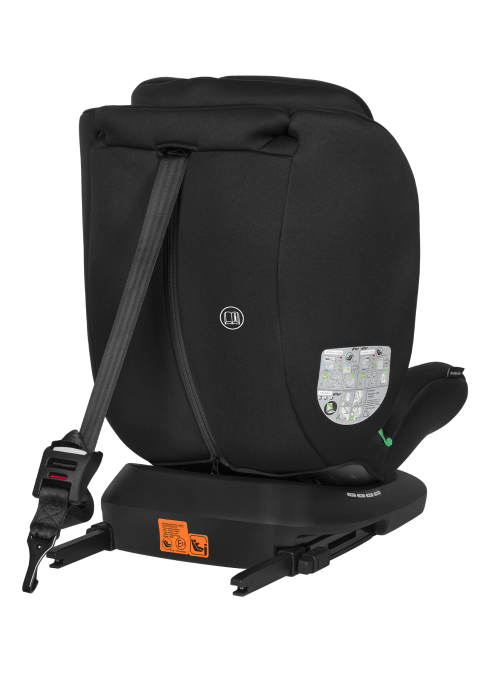 Fotelik samochodowy Bastiaan i-Size Black Grey - Lionelo